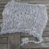 Manta Handspun Gris
