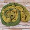 Merino-seda single Hand dyed Oro-verde